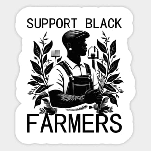 Support Black Farmers Sticker